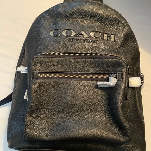 Coach leather backpack - Picture 2 of 5